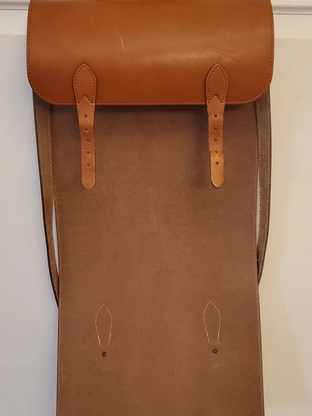 Leegin Saddle Leather Bed roll? Book strap? Bard LARP, Renaissance Fair